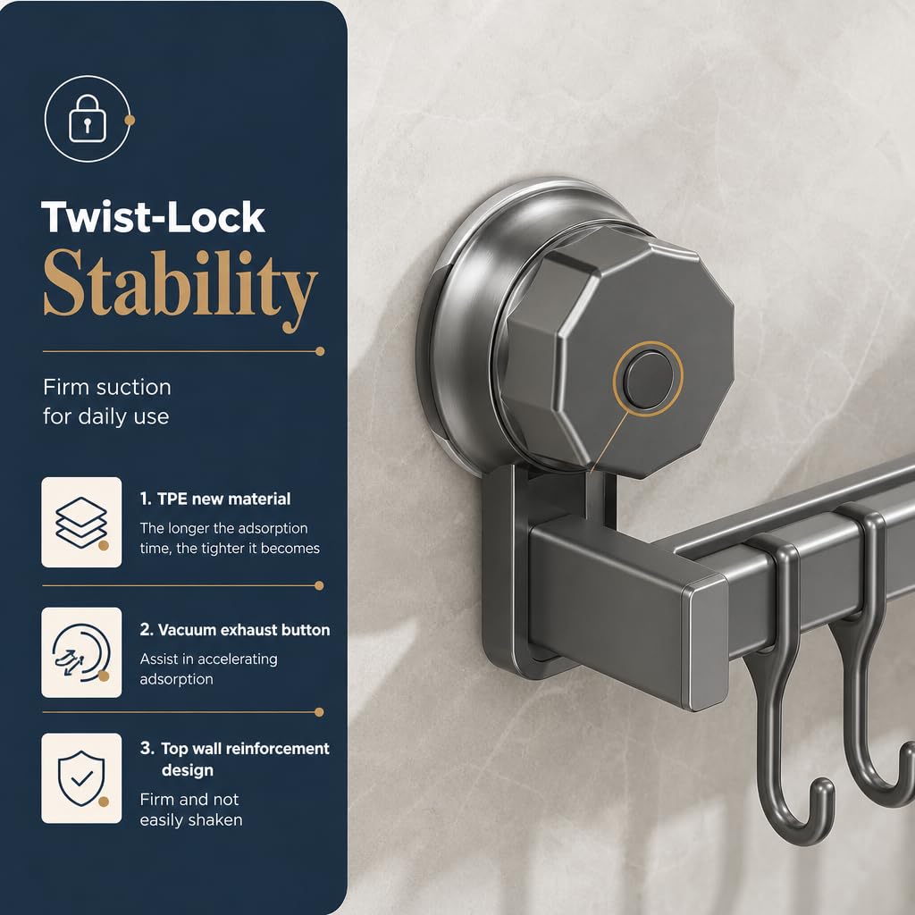8-Hook Multipurpose Wall Rack