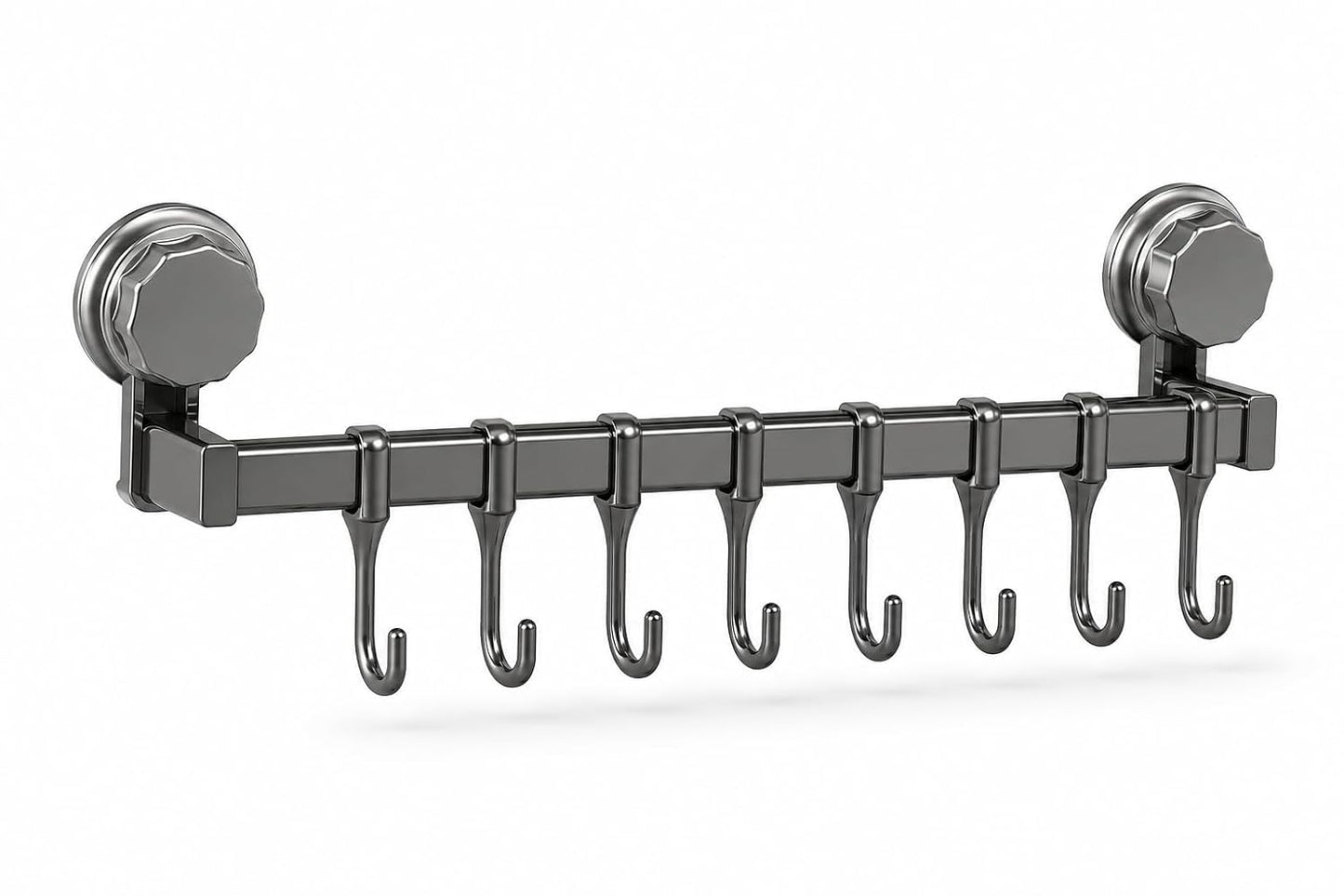 8-Hook Multipurpose Wall Rack