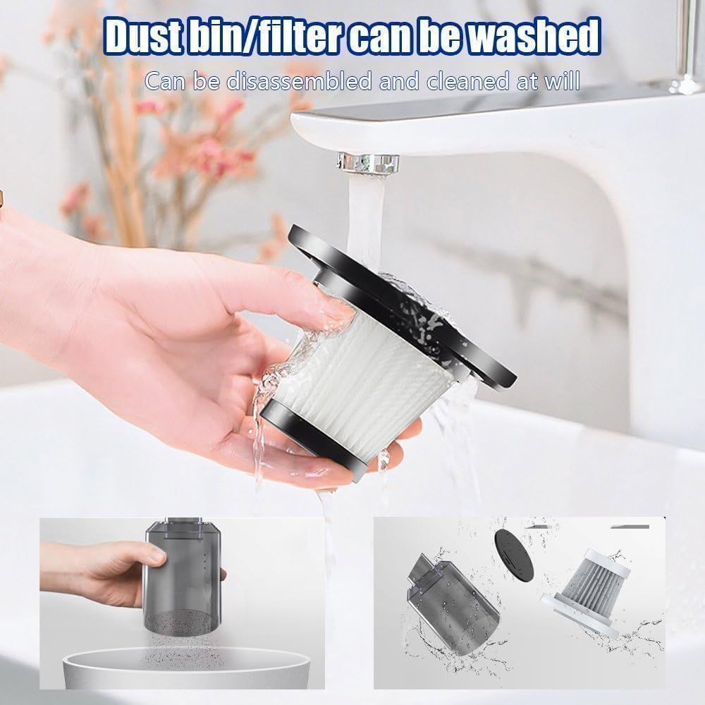3-in-1 Portable Car Vacuum Cleaner