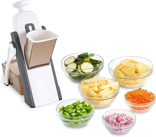 5-in-1 Mandoline Vegetable Slicer & Chopper