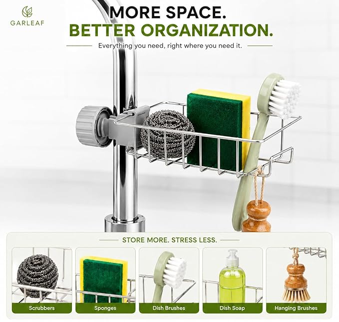 Stainless Steel Kitchen Sink Organizer